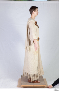    Photos Medieval Monk in beige habit 2 Medieval Clothing Monk a poses beige habit whole body 0007.jpg
